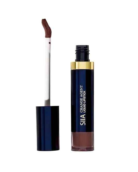 SIIA Cosmetics Change Agent Liquid Lipstick in Chocolate Mousse
