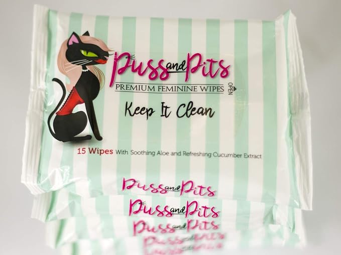 Premium Feminine Wipes (Three Pack)