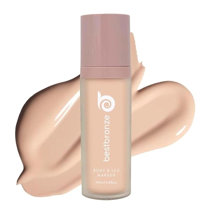 Best Bronze Bombshell Body Makeup - Tattoo Cover Up Makeup & Body Foundation Waterproof - Tattoo Concealer Waterproof for Scars, Varicose Veins Cover Up & Leg Foundation (N4 Very Fair Beige Neutral)