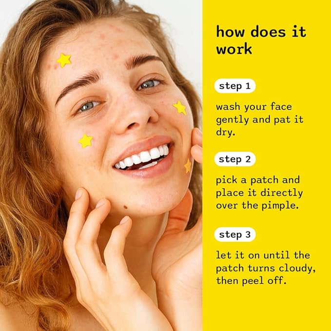 Pimple Patch Color Paper Boxes (72 Count) (Yellow)