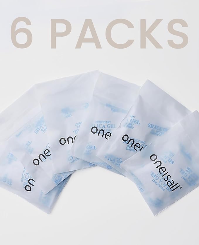 oneisall 6 Packs Pet Dry Food Desiccant Bag for Automatic Cat Feeders, Keep Pet Food Dry and Fresh, Suitable for All of oneisall Cat Feeders