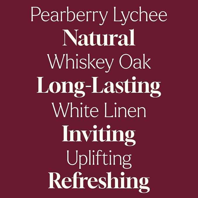 Plant Therapy Home Natural Fragrance Set of 3, Pearberry Lychee, Whiskey Oak, & White Linen 10 mL (1/3 oz) Each