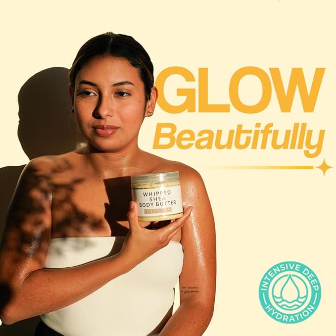 AKWAABA Whipped Shea Butter (Fragrance-Free) – Nourishes & Moisturizes | Made with Shea Butter | No Dyes & Parabens | 12 oz / 340 g