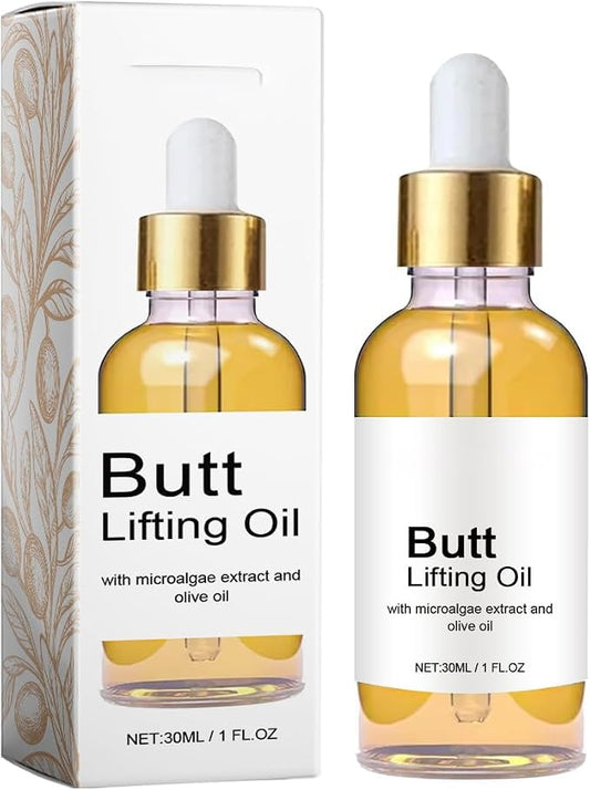Buttocks Essential Oil, Butt Firming Enhancement Essential Oil for Women, Natural Herbal Hip Lift Up Massage Oil, Bigger Buttock Firm Massage Oil for Women, Hip up Oil