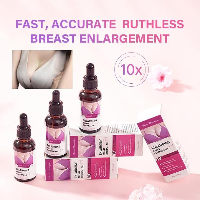 Natural Breast Care Oil & Firming Serum – Organic Essence for Women – Nourishing Massage Oil for Skin Elasticity & Tightening Appearance (3)