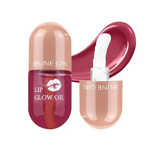 Lip Gloss, Lip Stain Makeup Smooth and Creamy Texture, Lip Tint for Women Girls, Long Lasting Lipstick, Lip Stain Makeup Moisturizing Non-Sticky #pink