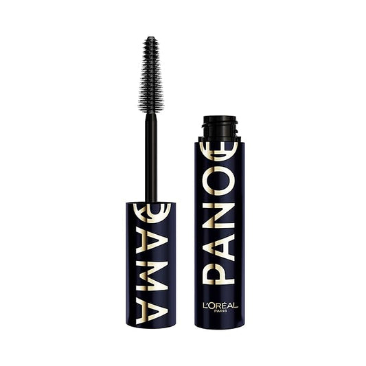 L'Oreal Paris Voluminous Panorama Chromatic Mascara, Volumizing and Lengthening Blue Mascara, Longwear, Smudge-Resistant and Washable, 706 Blue Suede