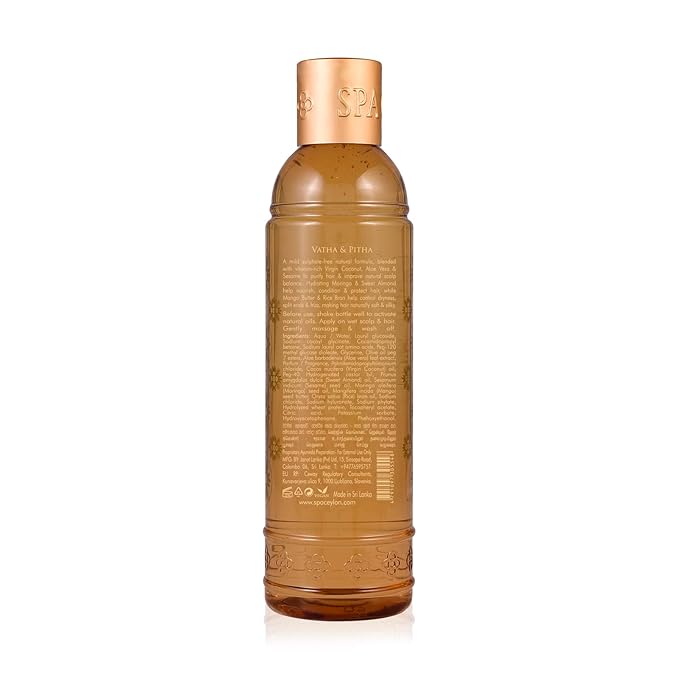 SPA CEYLON Virgin Coconut Gentle Hair Cleanser | Sulfate-Free Shampoo | Gentle Shampoo | For All Hair Types | Daily Use