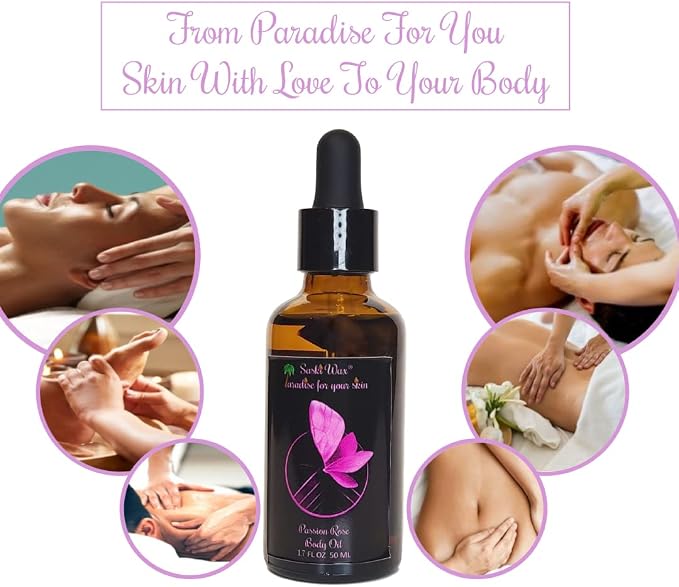 Passion Rose Body Massage Oils
