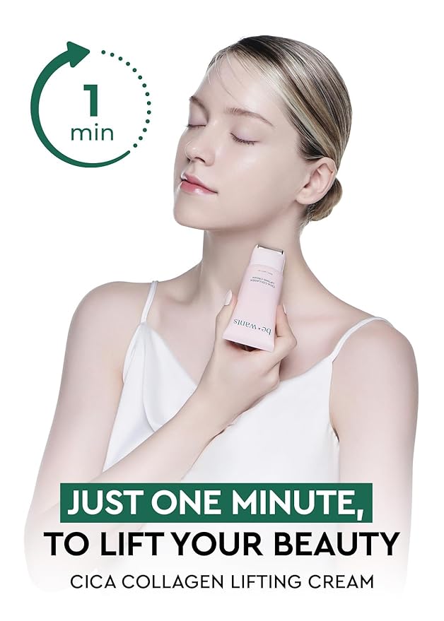 bewants Eye Serum Stick for Hydrating & Lifting Cream for Neck & Décolleté Wrinkle Care with 61% Bamboo Water & Cica, 1.01 fl.oz