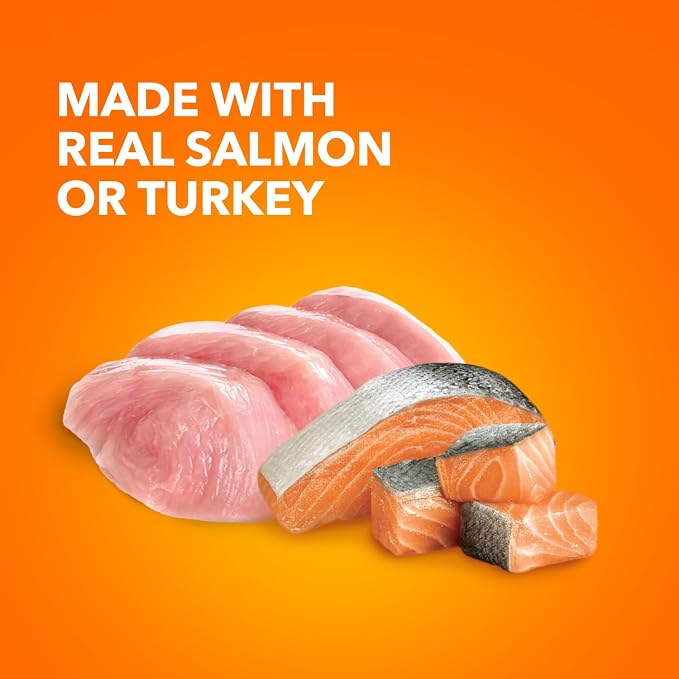 IAMS Perfect Portions Indoor Adult Grain Free Wet Cat Food Pate, Turkey and Salmon Recipe, 2.6 oz. Twin-Pack Trays (12 Count, 24 Servings) (Pack of 4)