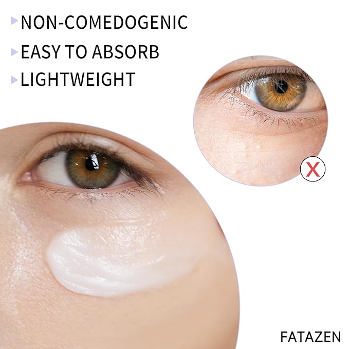 Snail Peptide Eye Cream for Dark Circles & Wrinkles with 5 Peptides Complex, 1.01fl oz Advanced Hydrating Eye Treatment Creams for Reduce Fine Lines, Firming & Anti-Aging, Cruelty-Free