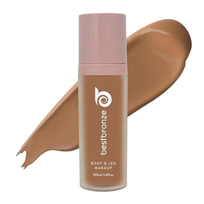 Best Bronze Bombshell Body Makeup - Tattoo Cover Up Makeup & Body Foundation Waterproof - Tattoo Concealer Waterproof for Scars, Varicose Veins Cover Up & Leg Foundation (C10 Tan Honey)