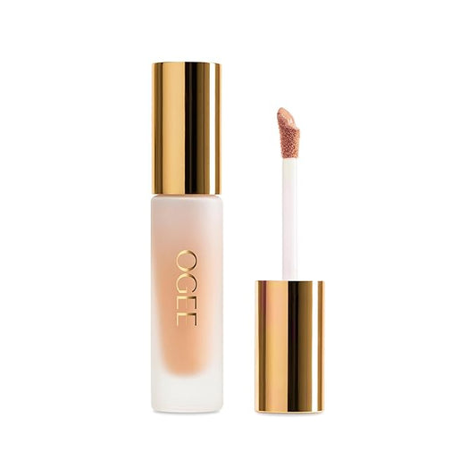 Ogee Complexion Perfecting Under Eye Concealer - Certified Organic Full Coverage Concealer - Buildable Coverage - CYPRESS 1.50C - Light Medium (Cool Undertones)
