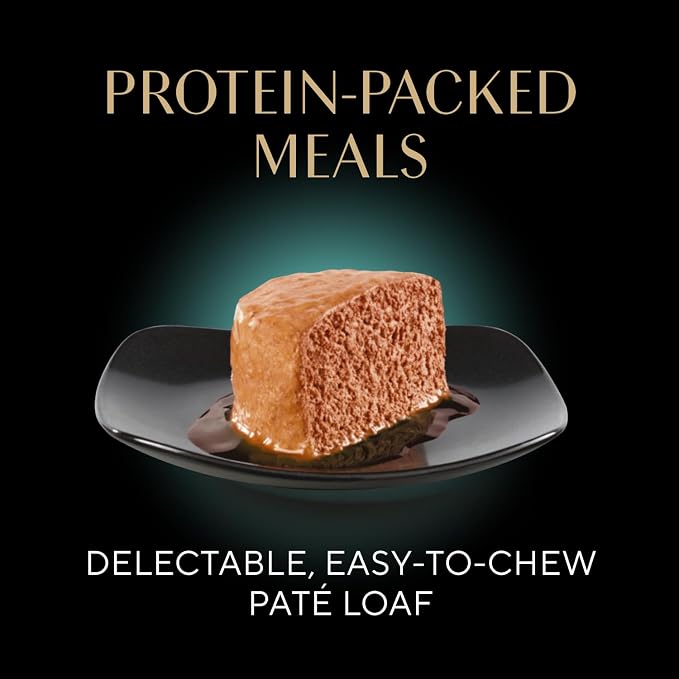 Sheba Perfect Portions Pate Wet Cat Food, Sustainable Salmon, 2.6 oz, 24 ct | Grain-free, made in USA, Sustainable salmon, no fillers or artificial flavors, complete & balanced, twin-pack trays