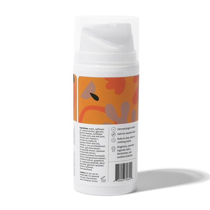 Forgotten Skincare The Original Underarm Brightening Deodorant Cream For Dark Underarms Treatment, Body Odor Eliminator For Women & Men, Ingrown Hair Treatment, Vitamin C & Salicylic Acid