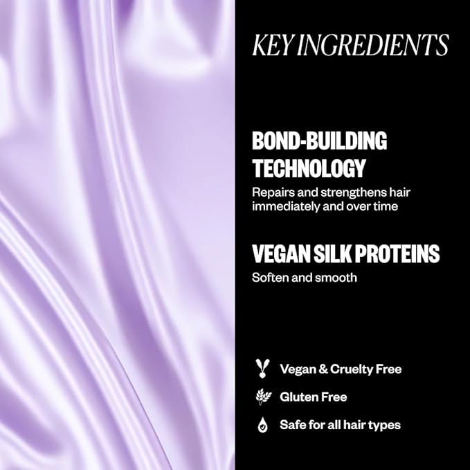 IGK Hair Treatment Set of 2 | Antisocial Mask + Good Behavior Spray | Overnight Bond-Building | Keratin Like Smoothing | Full Size Set