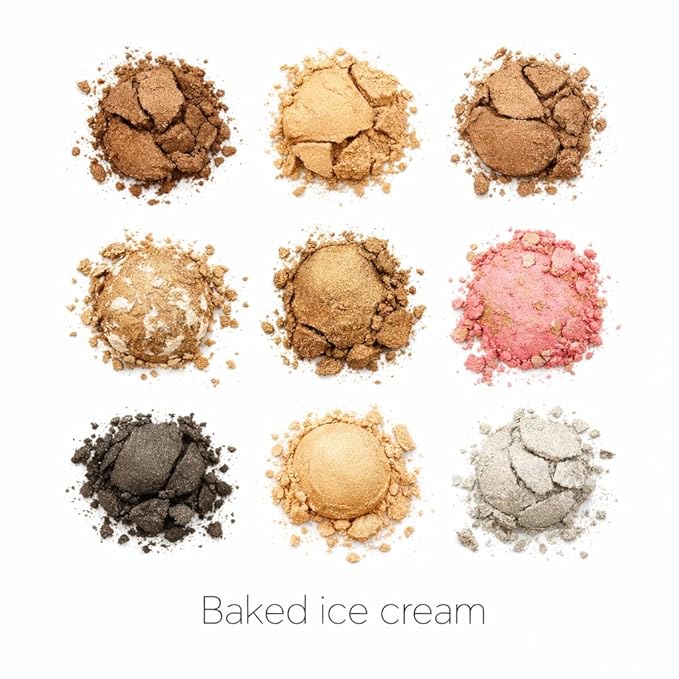 K'APEINE Baked Makeup Palette, 9 Colors All-In-One Makeup Kit Bronzing Powder, Eyeshadows and Blushes Highly Pigmented Palette Multi-purpose Eyeshadow Waterproof Silky Touch Makeup Kit for Women-03#