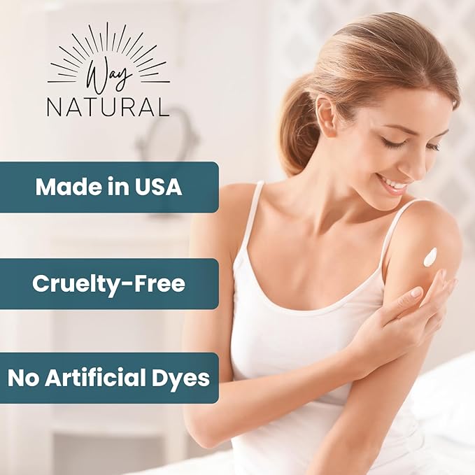 Nourishing Goat Milk Lotion, Fragrance-Free (Large, 8oz) - Natural Hand & Body Unscented Lotion for Dry Skin, USA Made - Goat Milk Hand Cream for Women & Men - w/Shea Butter & Aloe