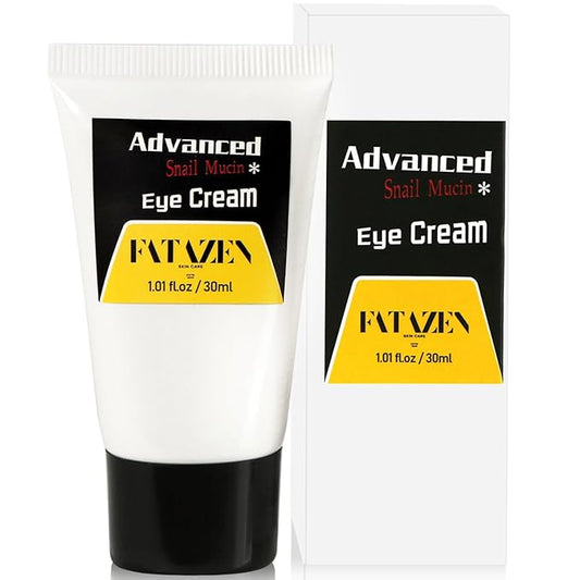 Snail Peptide Eye Cream for Dark Circles & Wrinkles with 5 Peptides Complex, 1.01fl oz Advanced Hydrating Eye Treatment Creams for Reduce Fine Lines, Firming & Anti-Aging, Cruelty-Free