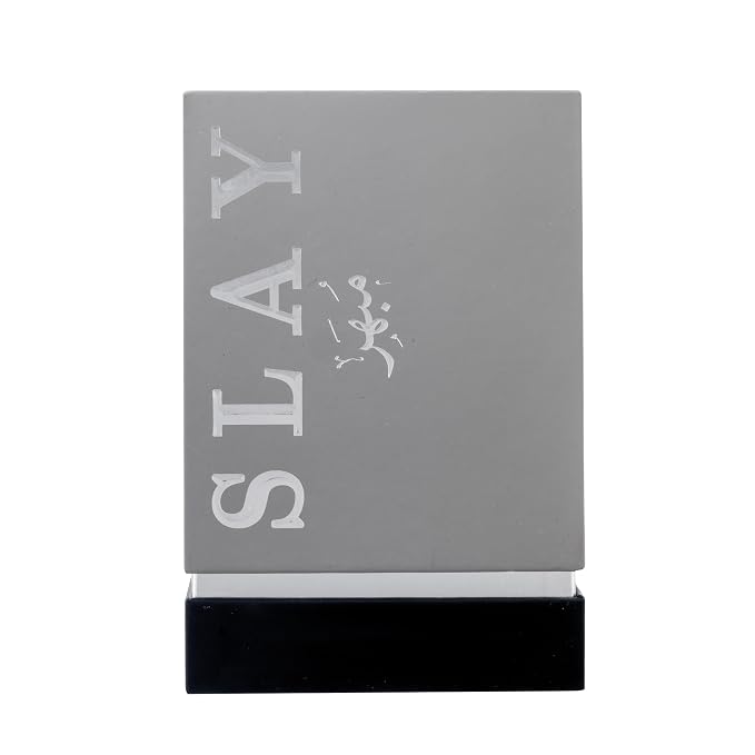 ARIAZ Slay Eau De Parfum 3.4 Oz for Men - Woody Spicy Sandalwood Cologne with Cardamom, Violet, Cedar, Leather & Amber - Nighttime Men Fragrance for Fall & Winter