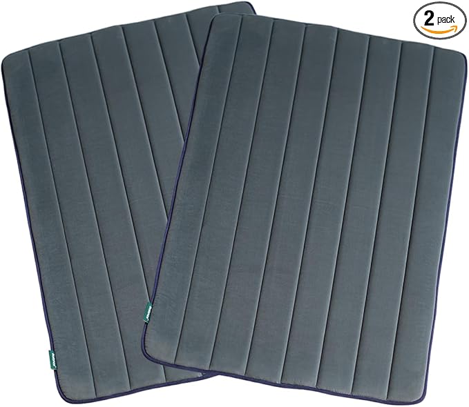 BALANCE Dog Crate Pad, Dog Foam Crate Mat Kennel Pad, Washable Water-Resistant Pet Bed Flat Dogs Cage Mat for XX-Large Dogs, 2 Packs