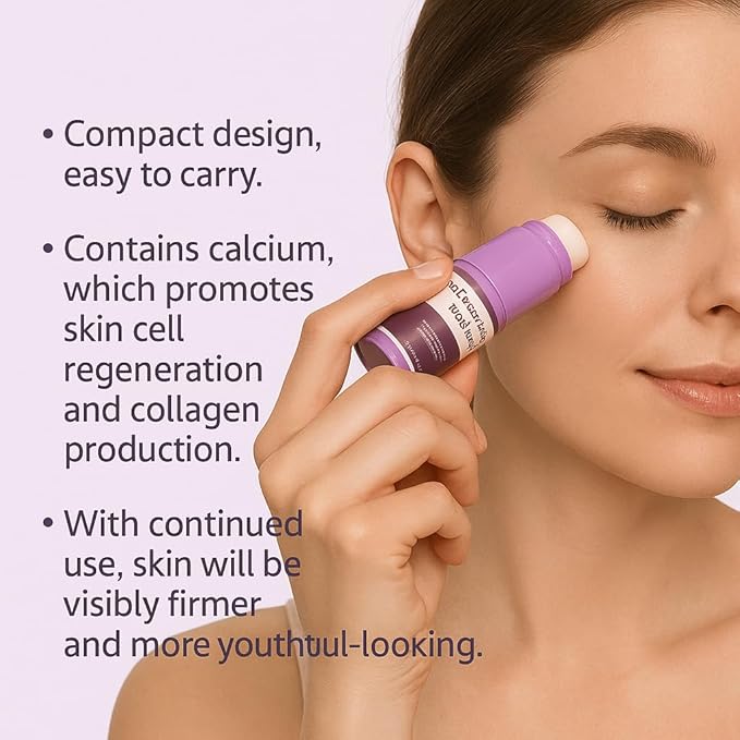 Calcium Multi Balm Stick, Moisturing Stick, Firming & Moisturizing,Hydrating, Lifting Cream for Eyes, Face & Neck-1Pack