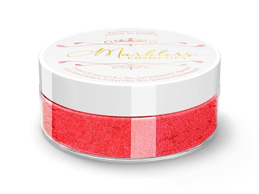 MARBLERS Fine Synthetic Mica Powder [Bubbly Pink] 0.11oz (3g) | Highly Pigmented | Non-Toxic, Vegan, Cruelty-Free | Lip Gloss, Lipstick, Bath Bomb, Nail Polish, Nail Art | Party, Body, Face Makeup