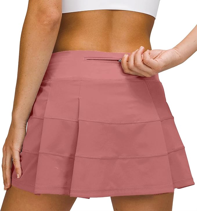 Athletic Tennis Golf Skorts Skirts for Women with Pocket Workout Running Sports Pleated Skirts Casual
