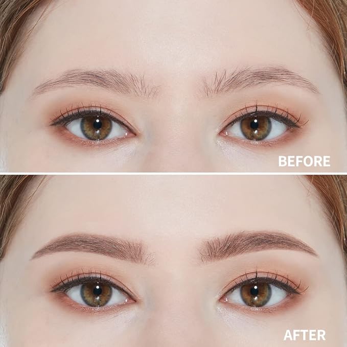 ETUDE Drawing Eye Brow, Eyebrow Pencil, Microblading, Long Lasting, Soft Textured Natural Daily Look, Korean Makeup, Beauty, Brown (0.008 Ounce)