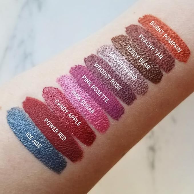 Aromi Dusty Rose Matte Liquid Lipstick | Long-lasting, Rosy Lip Color, Smudge Proof, Vegan & Cruelty-free Beauty, Day to Night, Handmade (Pink Rosette)