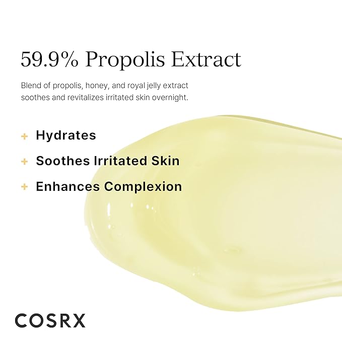COSRX Ultimate Moisturizing Propolis Extract Honey Overnight Mask (60ml)