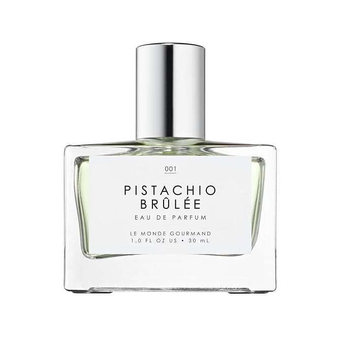 Le Monde Gourmand Pistachio Brûlée Eau de Parfum Spray Perfume for Women, Milky Mousse, Pistachio Crumbs & Vanilla Bean Gourmand Scent, Vegan & Cruelty Free, 1 fl oz (30 ml)