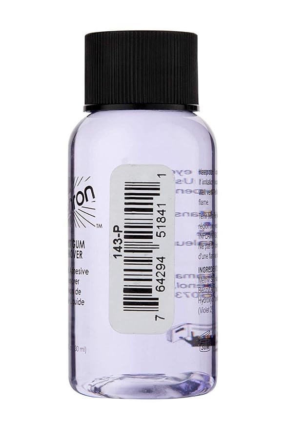 Mehron Makeup Spirit Gum Remover | SFX Makeup Remover | Spirit Gum Adhesive Remover 1 fl oz (30 ml)