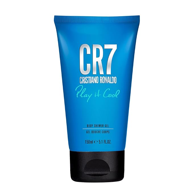 Play It Cool by Cristiano Ronaldo for Men - 3 Pc Gift Set 3.4oz EDT Spray, 5.1oz Shower Gel, 4.1oz Body Spray