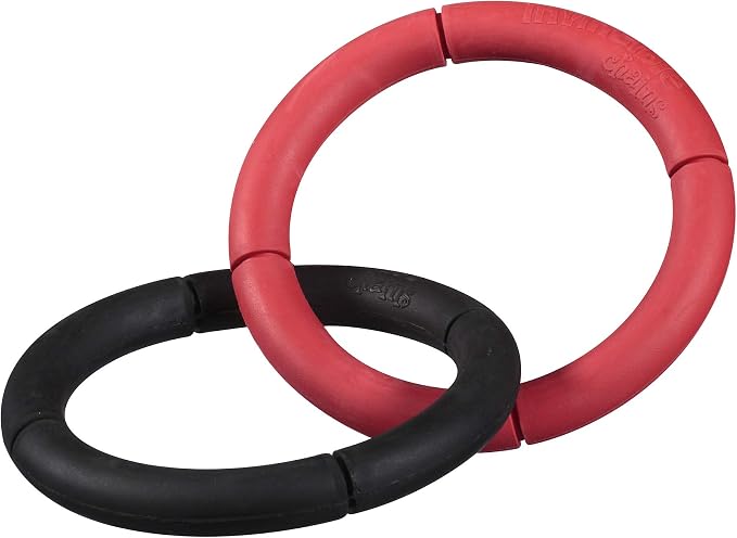 JW Pet Company Invincible Chains LD Double Dog Toy, Large (Colors Vary)