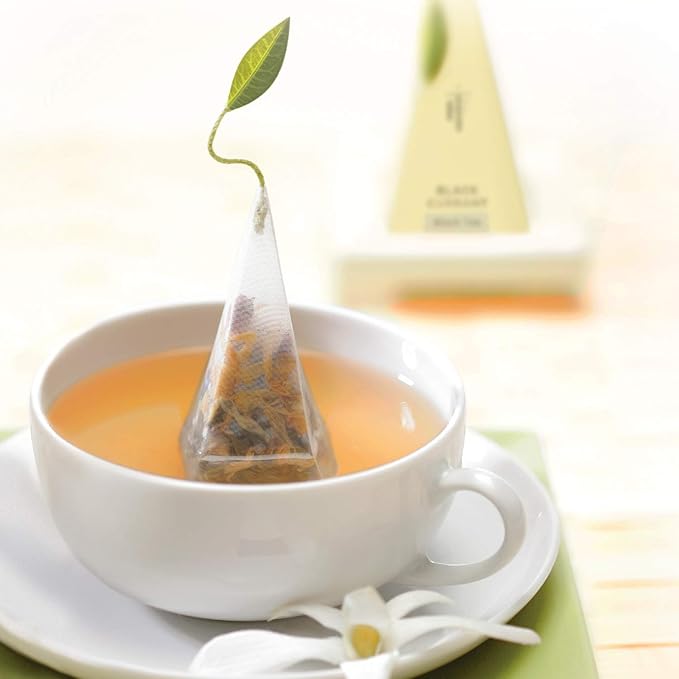 Tea Forte Premium Presentation Box Gift Set Sampler, 20 Count, Assorted Blends Individually Wrapped Handcrafted Pyramid Infuser Bags, Herbal Retreat Tea