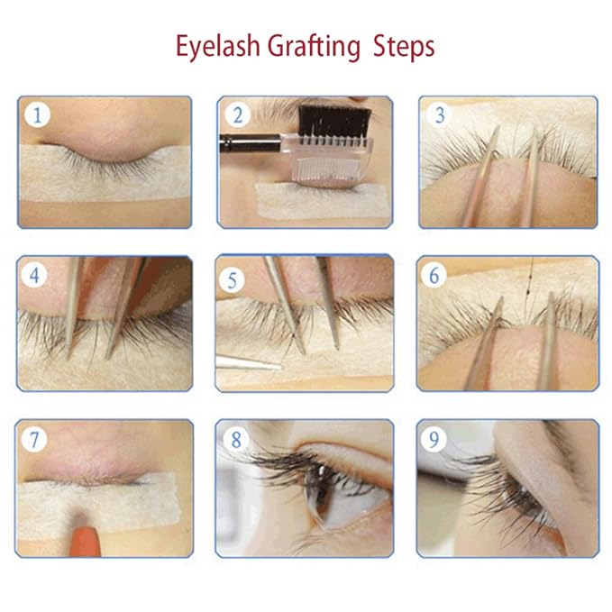 100 pcs eye pads for eyelash extensions, eyelash extensions eye pads, under eye lip patch pad non-woven eyes stains tinting makeup tool Cosmetic tool