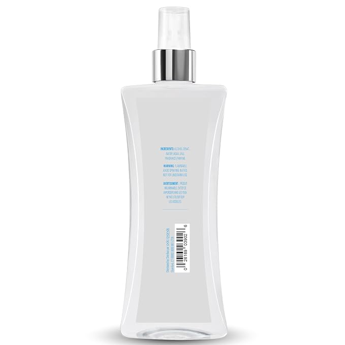Body Fantasies Signature Fragrance Body Spray, Fresh White Musk, 8 Fluid Ounce