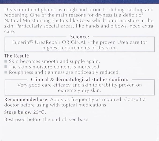 Eucerin Dry Skin Replenishing Cream - 5% Urea 75ml