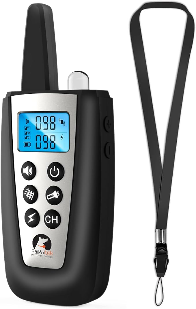 Replacement Remote for PD526-TIO Dog Training Collar, Shock Collar with Auto Bark Mode, Only Remote