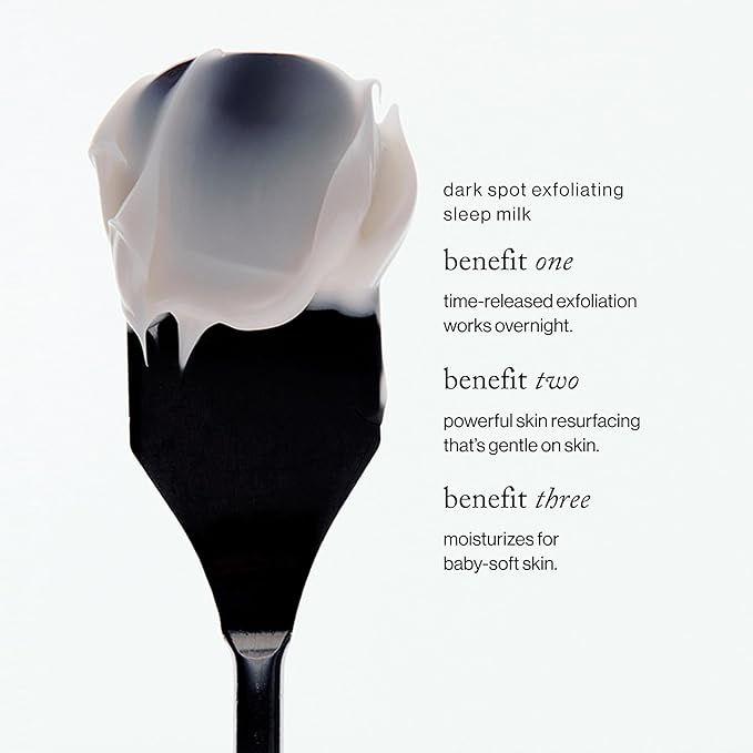 goop Beauty Sleep Milk Serum | Intense Face Exfoliator to Smooth Uneven Texture, Wrinkles, & Pores | Glycolic Acid & Hyaluronic Serum | Dark Spot Corrector | 1 fl oz