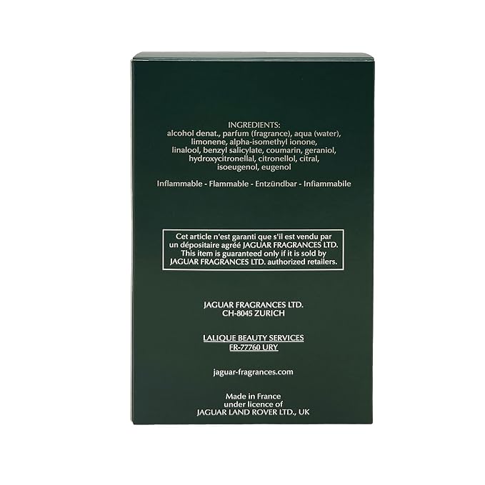 Jaguar Green for Men EDT Spray 3.4 oz