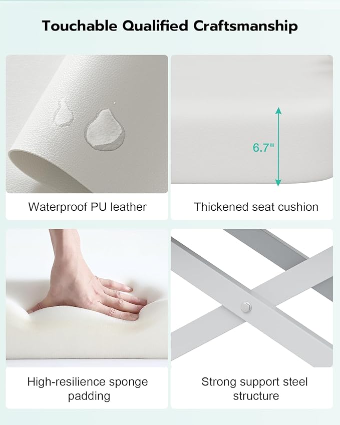 Paddie Flat Electric Lift Massage Table, Professional Spa Bed 6.7" Memory Foam with Adjustable Face Cradle and Rolling Wheels, White