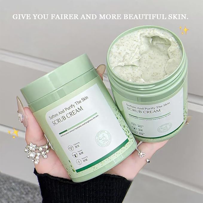 Body Scrub - Exfoliates & Deeply Nourishes for Smooth, Radiant Skin (Astaxanthin)