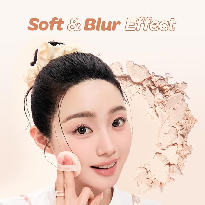 I'M MEME Compact - Skin Fit Tone Up Pact | Flawless Finish Powder with Aqua Sebum, Soft&Velvet Pressed Powder Compact, Smooth Pores&Fine Lines, Makeup Powder, Oil Control, Stocking Stuffers, 0.35 Oz
