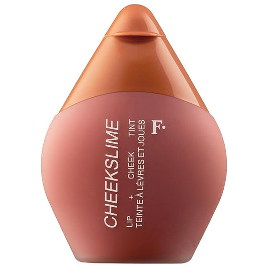 Freck Beauty CHEEKSLIME Lip & Cheek Tint - Liquid Cream Blush, High Impact Pigments, Blends Seamlessly, Dries Down to Natural Flush for All Skin Tones | FIELDING (Soft Rust)