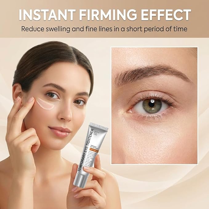 Instant Firming Lifting Eye Cream, Eye Temporary Tightening Gel , Perfection Eye Tightener Cream, Firm and Smooth The Look of Fine Lines for Wrinkles,Puffiness &Fine Lines Upgraded Formula (1.34oz-2)