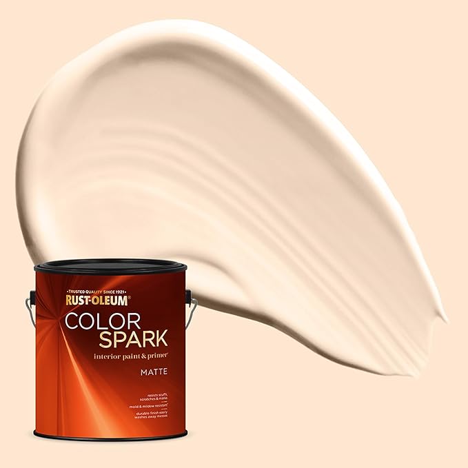 Rust-Oleum Color Spark Interior Paint and Primer in One, Matte, Charmed, I'm Sure, 1 Gallon