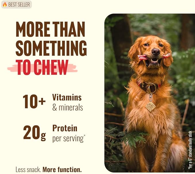 Natural Farm Odor Free Bully Sticks (4 Inch, 30 Pack) for Small & Medium Dogs - 100% Beef Chews for Pups, Non-GMO, Grain-Free, Fully Digestible Long Lasting Dog Treats